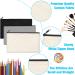ZeeDix 12 Pieces Canvas Pencil Pouch Bulk- 8.3 x 5 inches Blank DIY Craft Bag Canvas Zipper Bags Pen Case Multipurpose Cosmetic Bag Canvas Makeup Bag Travel Toiletry Bag for Storage(Black+Grey+Beige) 12pcs multi-color bags - Buy Online on GoSupps.com