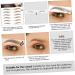 FRCOLOR 10 Sheets Eyebrow 3d Sticker Makeup Stickers Eyebrow Tool Eyebrow Tattoos Stickers Transfer Stickers - Buy Online on GoSupps.com