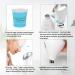Nano Ionic Facial Steamer Home Spa Kit with Stainless Steel Skin Tools - White - Buy Online on GoSupps.com
