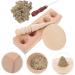 Solustre Wooden Aita Cone Maker Set - DIY Moxa Massage Tool for Home Use - Beech Wood Massage Column - Buy Online on GoSupps.com
