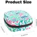 Sea Turtle Seaweed Starfish Menstrual Pad Storage Bag - Portable Period Pouch for Women - Color 2 - Buy Online on GoSupps.com