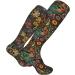 Mexican Sugar Skull Compression Socks for Men & Women | 15-20 mmHg Support for Running & Cycling - Buy Online on GoSupps.com