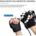 ZZBB Finger Rehabilitation Gloves Hand Rehabilitation Device Hand Exerciser for Passive Training Finger Flexion Correction for Stroke Hemiplegia Patients Left Medium - Buy Online on GoSupps.com