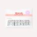 Shop Avoa Beauty Well Spotted Nail Film - Black Leo Minimal Transparent Design 16 Long-Lasting Self-Adhesive Nail Wraps - Buy Online on GoSupps.com