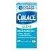 Colace Clear Stool Softener for Gentle Effective Constipation Relief #1 Doctor Recommended Stool Softener Brand Dye Free 50 mg Docusate Capsules 60 Count 60 Count (Pack of 1)
