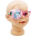 Astropic 3D Cotton & Silk Eye Patch for Kids | Girls Eye Patch for Glasses | Medical Eye Patch for Children with Lazy Eye (Blue Unicorn, Right Eye) To Cover Right Eye Blue Hair Unicorn