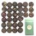 LWXLJMJZC-Aged Puerh Tea - Ripe(Cook) & Raw(Uncook) Pu'erh Tea - Bird's Nest Shape Pu'er Mini Tuo Cha - 10 Tastes*3pcs Total 30pcs