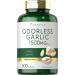 Odorless Garlic Softgels 1500mg | 500 Pills | Non-GMO, Gluten Free Extract Supplement | by Carlyle