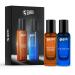 Be.ardo Whisky Smoke & Tsunami Perfume Combo (20 ml x 2) | Spicy Woody - Oudh Notes of Whisky Smoke & Fresh Aquatic Notes of Tsunami | Lasting Mens Perfume |