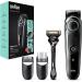 Procter Gamble Braun Beard Trimmer 3 BT3341 beard trimmer for men facial hair facial hair reliable blades 39 length settings blackgreen - Buy Online on GoSupps.com