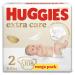 Huggies Extra Care Beb Diapers Size 2 (3-6 kg) Pack of 108 Size 2 (108 pcs) Size 2 (3 6 kg)