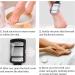 Stainless Steel Foot File Callus Remover with Handle & Dead Skin Container - Foot Scraper for Calluses & Hard Skin Removal - High-Grade Feet Scrubber for Exfoliation | Stainless Foot Rasp - Buy Online on GoSupps.com