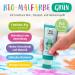 Eco-Friendly Mini Plant Organic Green Paint with Sponge Attachment - Pollutant-Free Finger Color for Kids' Footprints & Decoration - Buy Online on GoSupps.com