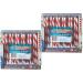 Pack of 2 raspberry candy canes 32 candy canes total (16 each pack) - Buy Online on GoSupps.com
