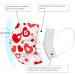 Valentine's Day Mask Set for Couples - 10 Heart Print Masks | Donasty Love Protection Gear - Buy Online on GoSupps.com