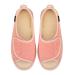 Gycdwjh Men's Diabetic Shoes Open Toe Diabetic Recovery Slippers Adjustable Orthopedic Wide Width Walking Shoes for Arthritis Edema Swollen Feet Elderly M 38to39) Pink