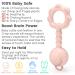 Soothe and Entertain: SPRACT Baby Rattle & Teething Toy for 0-12 Months | Multi-Sensory Infant Toy for Baby Girl | Pink 1 Pack - Buy Online on GoSupps.com