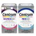 Centrum Men 50 Plus (90 Count) & Centrum Women 50 Plus (90 Count) Multivitamin/Multimineral Supplement Tablet Multi-Pack (2 Pack 180 Count)
