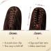 Sofeiyan 13 Long Curly Ponytail Extension | Medium Chestnut Brown Synthetic Hairpiece for Women - Buy Online on GoSupps.com