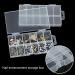 BAYORE 12 Space Transparent False Nail Art Tips Storage Box Nail For Glitter Storage For Case Container Nail Art Too Nail Container - Buy Online on GoSupps.com