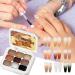 Solid Gel Nail Polish - Gradient Gel Nail Polish in 9 Colors - Glossy Finish Quick Drying Long-Lasting for Everyday Manicure for Women - Buy Online on GoSupps.com