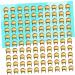 NUOBESTY 100pcs Rivet for DIY Punk Shoes Embellish Clothes Rivets Button Nail Clothing Accessories Metal Stud 100pcs Golden - Buy Online on GoSupps.com