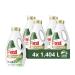 Persil Ultimate Active Clean Laundry Washing Liquid Detergent fights odours and stains for 14 days of freshness 4x 1.404 L (208 washes)
