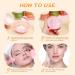 Turmeric Vitamin C Jelly Mask Set for Facial Skin Care - Hydrating, Nourishing, Brightening | Peel-Off Powder Mask with Rose and Green Tea | Includes Mixing Bowl & Spatula - Buy Online on GoSupps.com