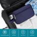 FITDON Men's Waterproof Toiletry Bag - Portable Travel Shaving Dopp Kit in Blue - Buy Online on GoSupps.com