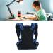 Posture Corrector Back Straightener Belt Support Elastic Comfortable Brace for Men Women (Blue) L Blue - Buy Online on GoSupps.com