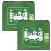 Kusmi Tea - Vert la Menthe Bio - Lot de 2 bo tes - M lange Biologique de Th Vert Gunpowder et Menthe Poivr e - D guster Chaud ou en Th Glac - Th Vert Aromatis - 2x20 Sachets de Th