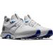 Footjoy Men's Hyperflex Golf Shoes - Size 43 EU - White/Grey | International Shipping Available - Buy Online on GoSupps.com