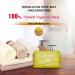 Natural Solution Himalayan Pink Salt Soap Bar with Turmeric & Neem - Moisturizing Organic Soap (1-Pack) - Buy Online on GoSupps.com