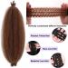 Cookoo 24 Pre-Separated Springy Afro Twist Hair 8 Packs - Honey Brown Synthetic Marley Crochet Braiding Hair for Black Women - Spring Twist Hair (10 Strands/Pack 30#) - Buy Online on GoSupps.com