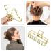 Belicoo 4 Pack Large Gold Hair Claw Clips for Women - Non-Slip Metal Hair Accessories for Thick Hair - Hair Catch Clips for Girls - Buy Online on GoSupps.com