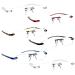 Lightweight Reading Glasses 3.0 Frameless Readers With Flexible Arms For Men And Women 3.00 6 Pack 3 6 Pack