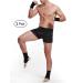 Neotech Care Ankle Support Sleeve - Open Heel, Elastic & Breathable Knitted Fabric - Medium Compression - Black (Size S) - 1 Pair - Buy Online on GoSupps.com