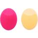 ZHONGHE 2Pcs Silicone Beauty Wash Pad Skin Scrub Cleaning Pad Wash Face Facial Exfoliating Brush Cleanser Tool - Buy Online on GoSupps.com