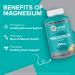 Qunol 250mg Extra Strength Magnesium Citrate Gummies for Adults - 150 Count | High Absorption Magnesium Supplement for Nerve, Bone, and Muscle Health | Vegetarian - Buy Online on GoSupps.com