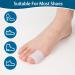 Gel Big Toe Sleeves 10-Pack - Pain Relief for Corns Blisters & Hammer Toes | Toe Protectors for Comfort & Healing - Buy Online on GoSupps.com