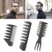 Phoetya 3pcs Professional Styling Comb Set | Retro Detangler Hairbrush for Men | Hair Care Accessories | Perfect for Long Hair & Showers - Buy Online on GoSupps.com