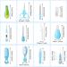 Blendura Care Set - 12-Piece Essential Equipment for Newborns | House & Travel Nail Set File & Baby Hair Brush - Blue - Buy Online on GoSupps.com