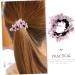 minkissy Artificial Flower Women's Hair Tie Elastic Hair Ties Rope Hair Ring Hair Scrunchies Colored Hair Ties Scrunchy Hair Bands Hair Rope Head Modeling Bridesmaid Fabric Ponytail - Buy Online on GoSupps.com
