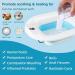 Electric Sitz Bath for Hemorrhoids & Postpartum Care - Portable Blue Soak Pan with Water Spray for Men & Women - Buy Online on GoSupps.com