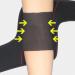 Adjustable Elbow Brace Support with Strap | Compression Sleeve for Men & Women | Optimal Arm Support for Weightlifting & Sports - 62cm Black - Buy Online on GoSupps.com