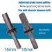 Telituny Granite Gap Wedges - 10 Piece 16mm Plug Wedge & Lowerer Stone Splitter Set for Sculptors & Stonemasons - Ideal for Granite & Concrete - Buy Online on GoSupps.com