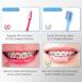 Fremouth V-Shaped Orthodontic Toothbrush for Braces - Soft Bristles - 6 Count (Upgraded) - Buy Online on GoSupps.com