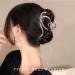Punk Style Metal Silver Hair Claw Barrette - Irregular Hair Clip for Women, Hair Accessory 1Pcs - Buy Online on GoSupps.com