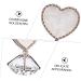 minkissy Nail Art Display Stand Earring Display Stand Nail Mixing Holder Nail Polish Earring Plate Holder Cosmetic Artist Mixing Nail Art Pallet Resin Nails Heart-shaped Acrylic Crystal 8.7x6.5cm Assorted Color 1 - Buy Online on GoSupps.com