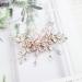 Flower Bridal Wedding Hair Clip Rhinestone Bridal Headpiece Hair Barrette Crystal Handmade Hair Accessories for Women Girls Brides Bridesmaid - Buy Online on GoSupps.com